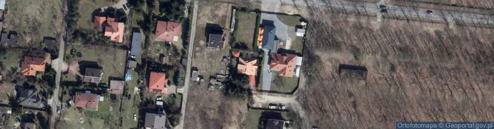 Zdjęcie satelitarne Obronna ul.