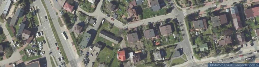 Zdjęcie satelitarne Obrońców Łomży ul.