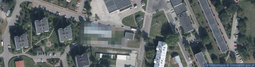 Zdjęcie satelitarne Obrońców Modlina ul.