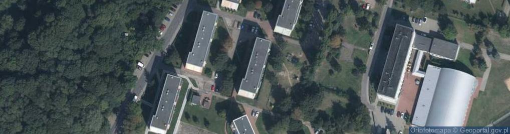 Zdjęcie satelitarne Obwodowa ul.