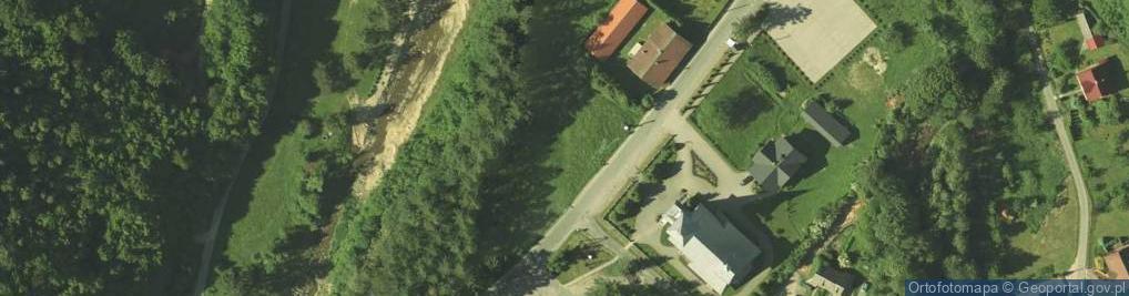 Zdjęcie satelitarne Obidza ul.