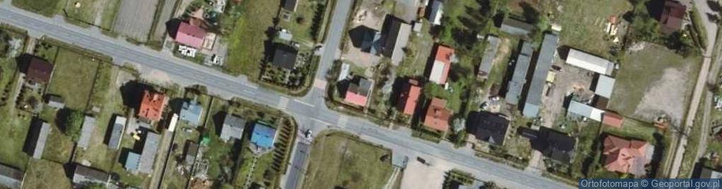 Zdjęcie satelitarne Obierwia ul.