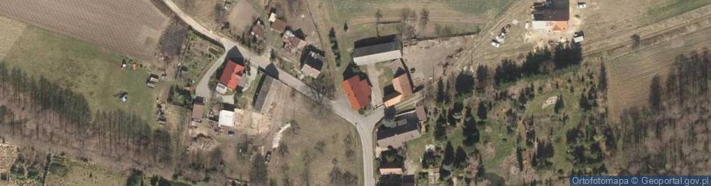 Zdjęcie satelitarne Obiszów ul.