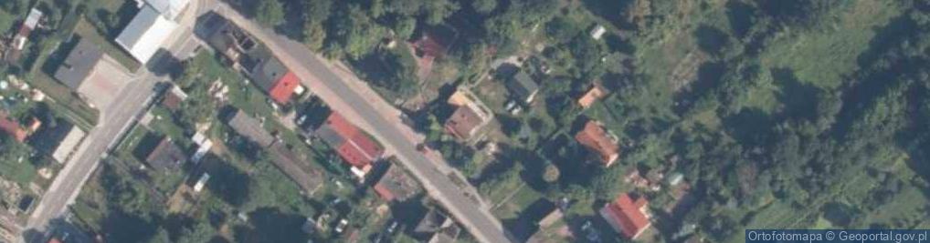 Zdjęcie satelitarne Objazda ul.