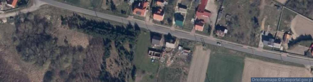 Zdjęcie satelitarne Objezierze ul.