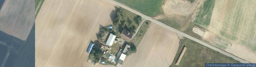 Zdjęcie satelitarne Objezierze ul.