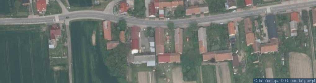 Zdjęcie satelitarne Obórki ul.