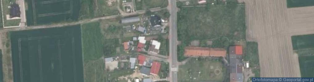 Zdjęcie satelitarne Obórki ul.
