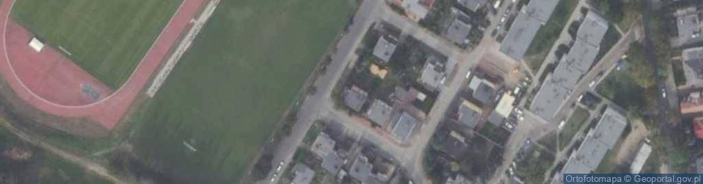 Zdjęcie satelitarne Objezierska ul.