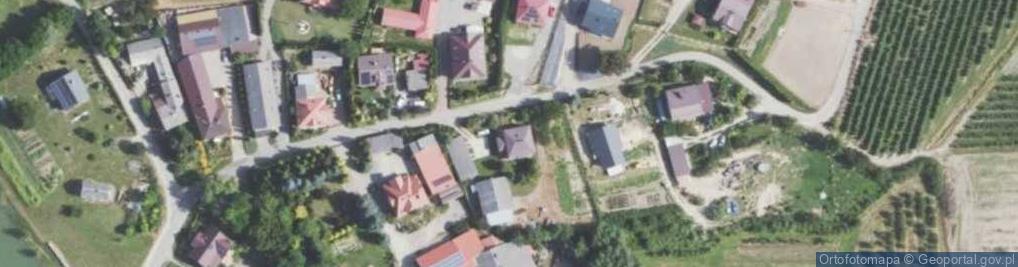 Zdjęcie satelitarne Obrazów ul.