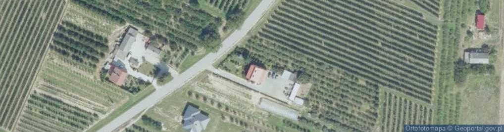 Zdjęcie satelitarne Obrazów ul.