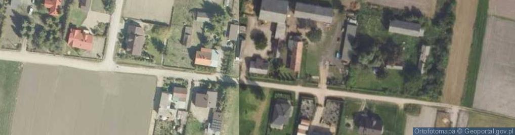 Zdjęcie satelitarne Obrzębin ul.