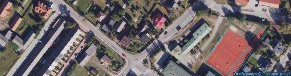 Zdjęcie satelitarne Obrowska ul.