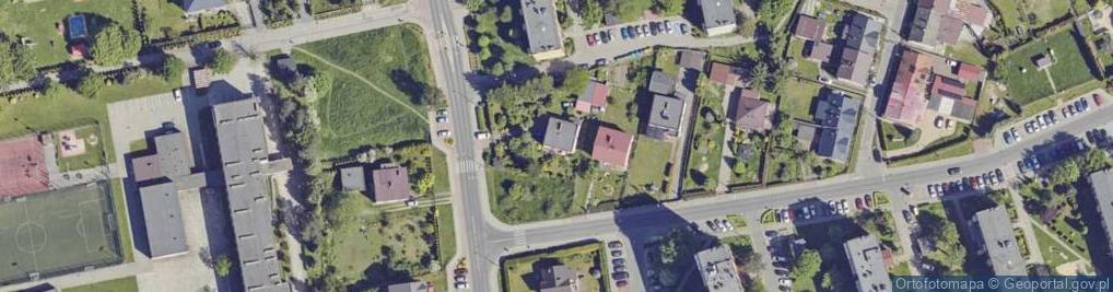 Zdjęcie satelitarne Obozowa ul.