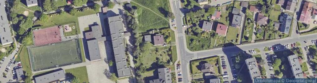 Zdjęcie satelitarne Obozowa ul.