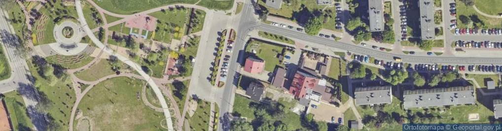 Zdjęcie satelitarne Obozowa ul.