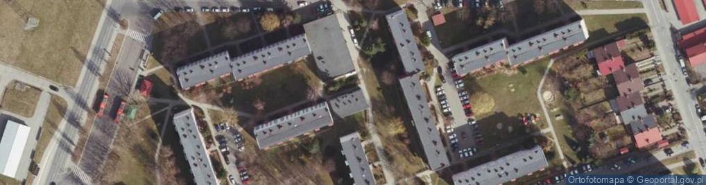 Zdjęcie satelitarne Obrońców Poczty Gdańskiej ul.
