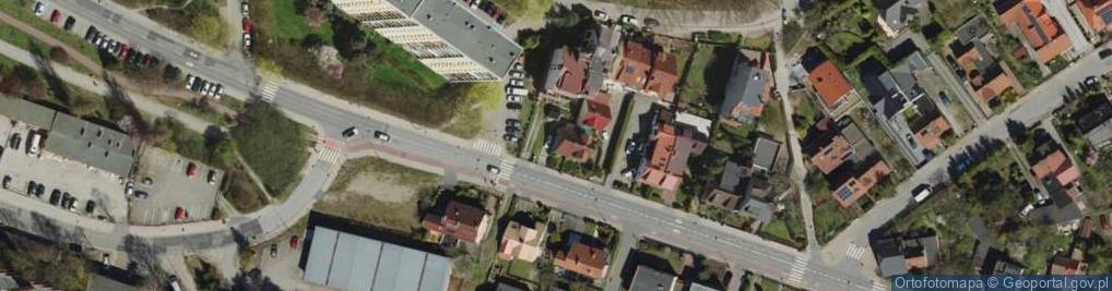 Zdjęcie satelitarne Obodrzyców ul.