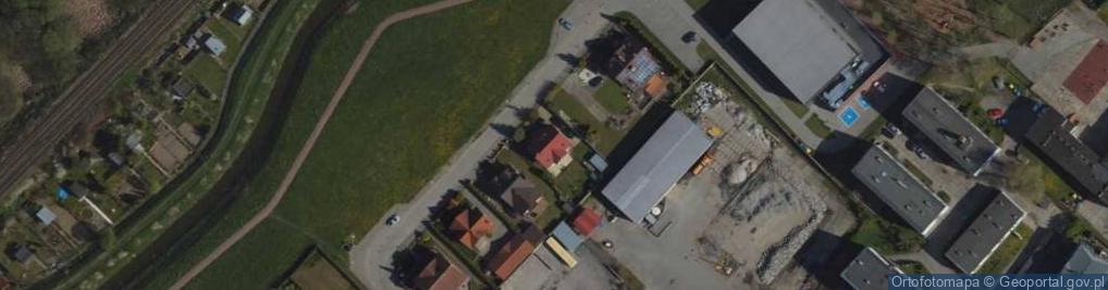 Zdjęcie satelitarne Obrońców Tczewa ul.