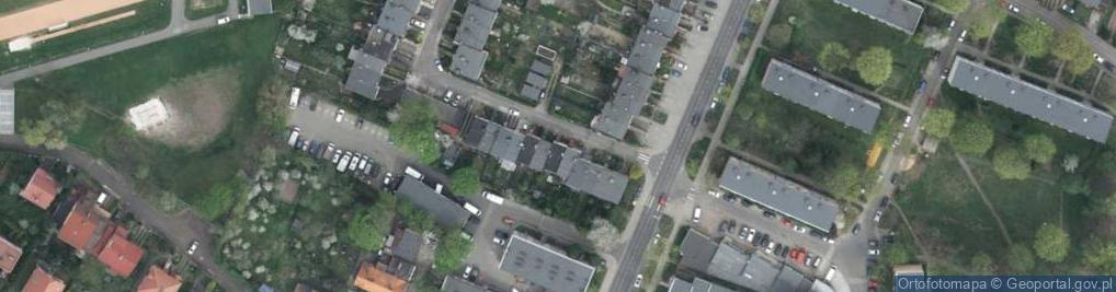 Zdjęcie satelitarne Obrońców Westerplatte ul.