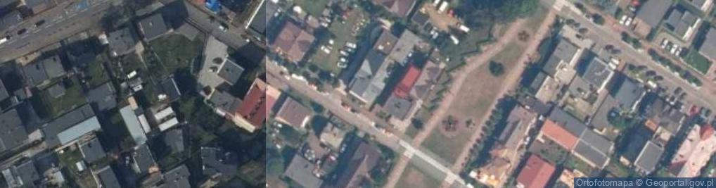 Zdjęcie satelitarne Obrońców Helu ul.