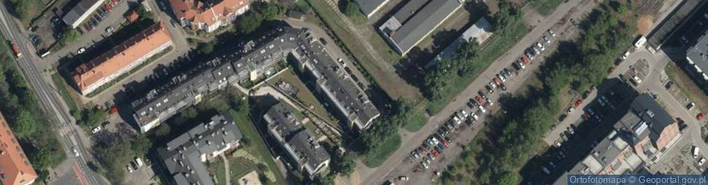 Zdjęcie satelitarne Obornicka ul.