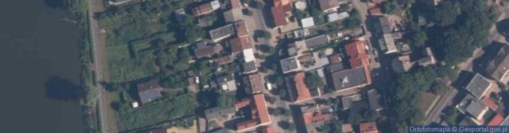 Zdjęcie satelitarne Obrońców Warszawy ul.