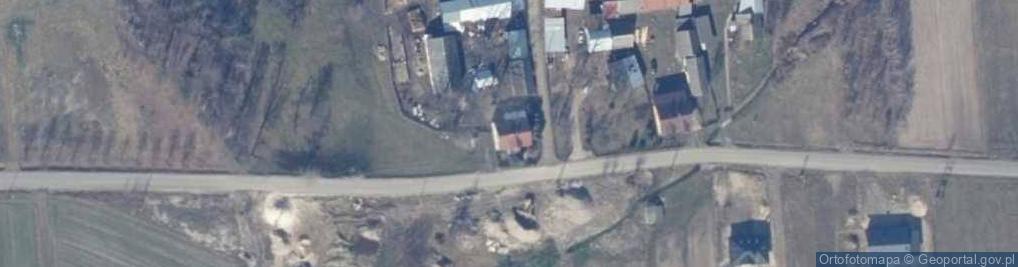 Zdjęcie satelitarne Ocznia ul.