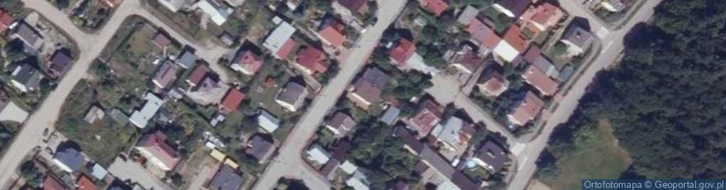 Zdjęcie satelitarne Ochotnicza ul.
