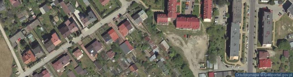 Zdjęcie satelitarne Ochotników Węgierskich ul.