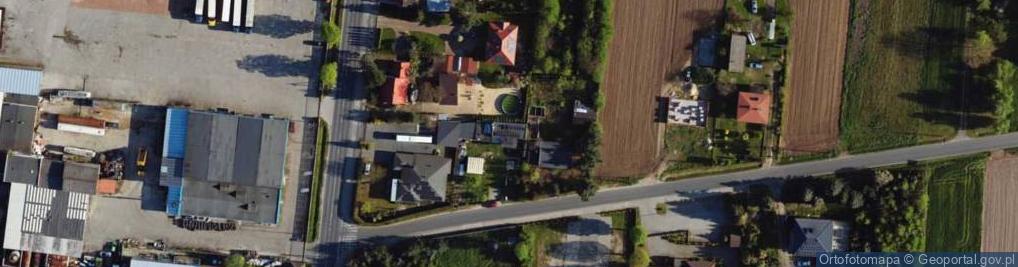 Zdjęcie satelitarne Ochraniew ul.