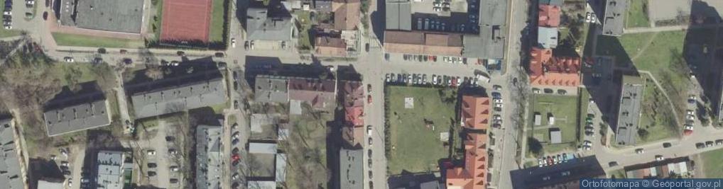 Zdjęcie satelitarne Ochronek ul.