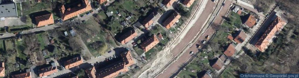 Zdjęcie satelitarne Oczki Wojciecha, dr. ul.