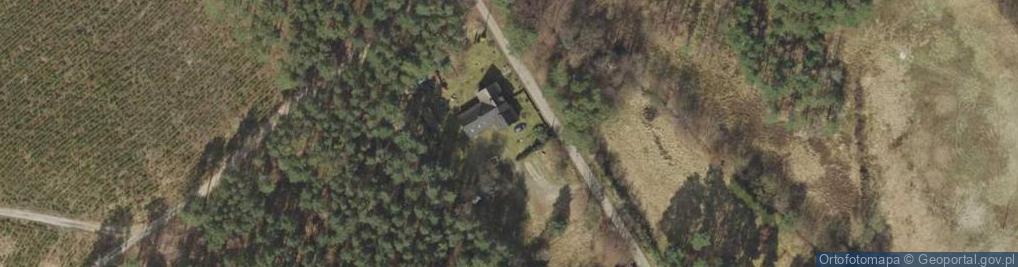 Zdjęcie satelitarne Ochla-Huberta, św. ul.