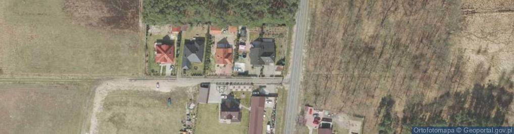 Zdjęcie satelitarne Ochla-Zawilcowa ul.