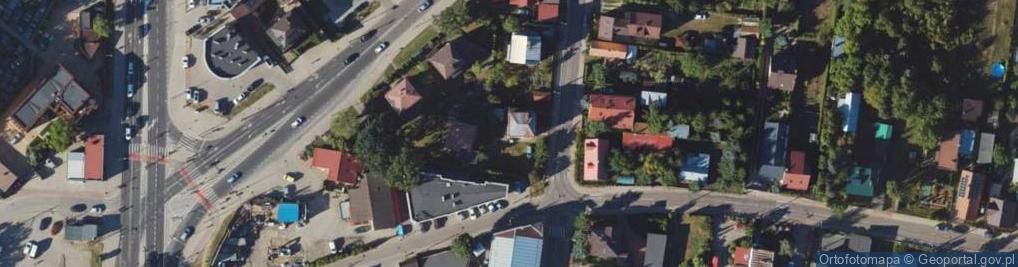 Zdjęcie satelitarne Odległa ul.