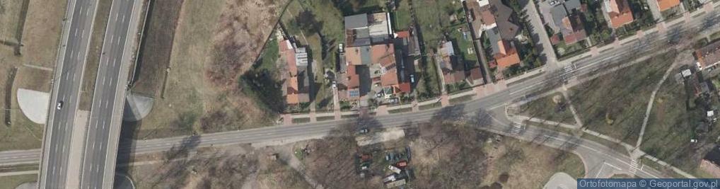 Zdjęcie satelitarne Odrowążów ul.