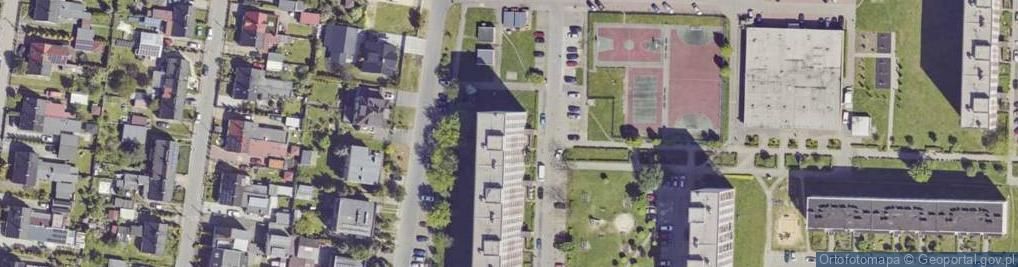 Zdjęcie satelitarne Odrowążów ul.