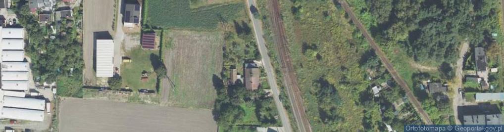 Zdjęcie satelitarne Odrzańska ul.