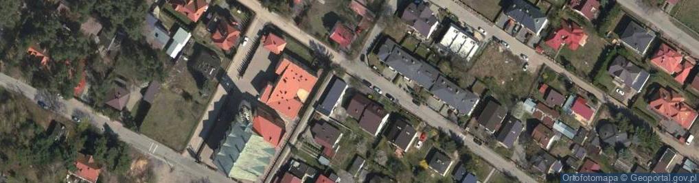 Zdjęcie satelitarne Odrowąża ul.