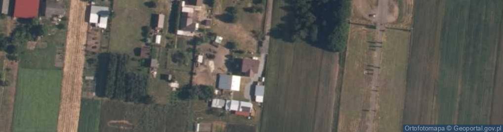 Zdjęcie satelitarne Odcinek ul.