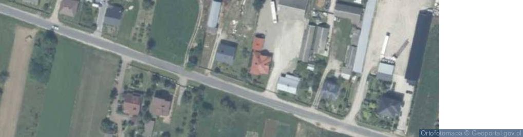 Zdjęcie satelitarne Odechów ul.