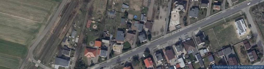 Zdjęcie satelitarne Odskok ul.