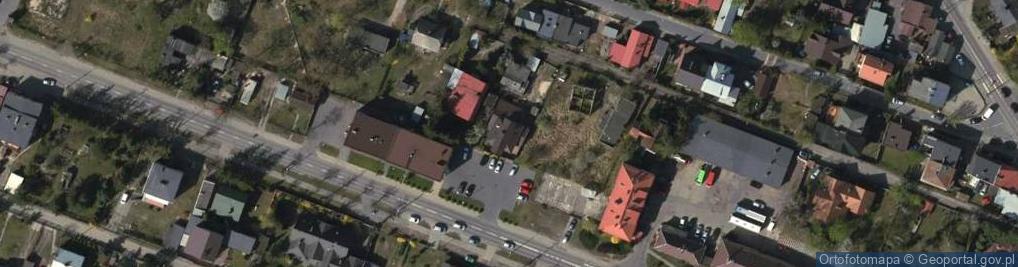 Zdjęcie satelitarne Odyniecka ul.