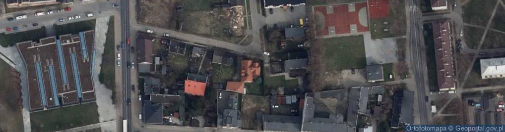 Zdjęcie satelitarne Oddzielna ul.