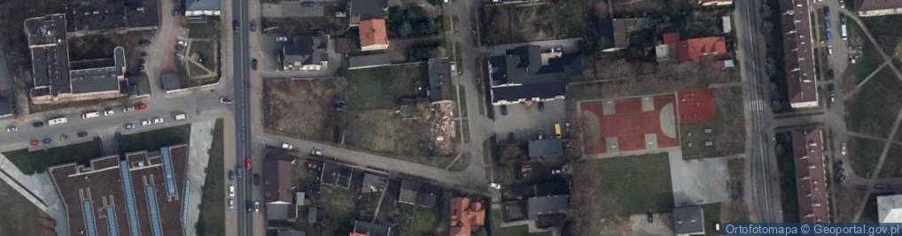 Zdjęcie satelitarne Oddzielna ul.