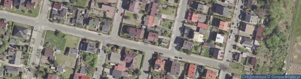 Zdjęcie satelitarne Odechowska ul.