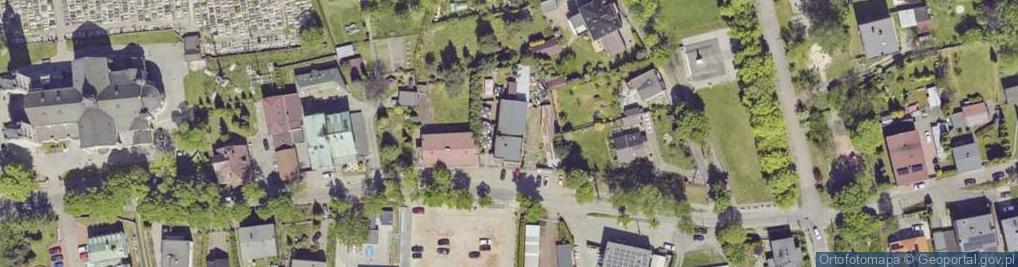 Zdjęcie satelitarne Oddziałów Młodzieży Powstańczej ul.