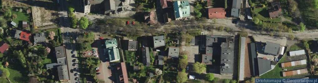 Zdjęcie satelitarne Oddziałów Młodzieży Powstańczej ul.