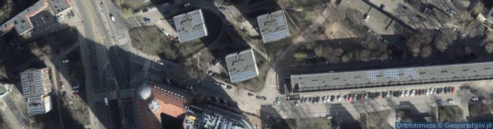 Zdjęcie satelitarne Odzieżowa ul.